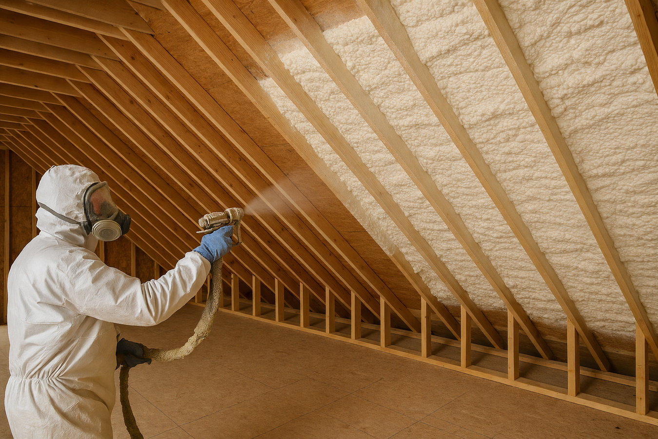 Attic air sealing